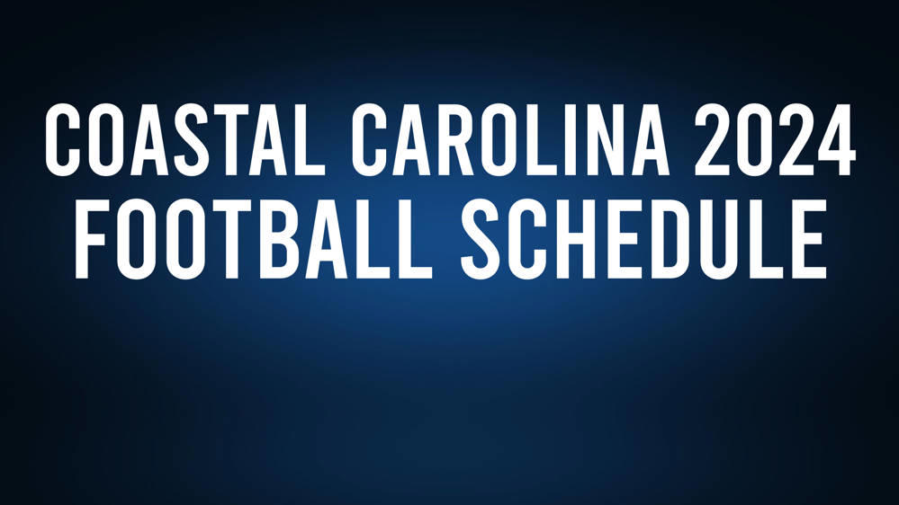 Coastal Carolina 2024 Football Schedule, Record, Results