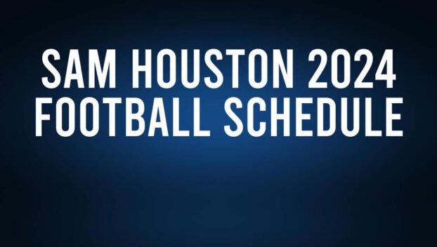 Sam Houston 2024 Football Schedule, Record, Results