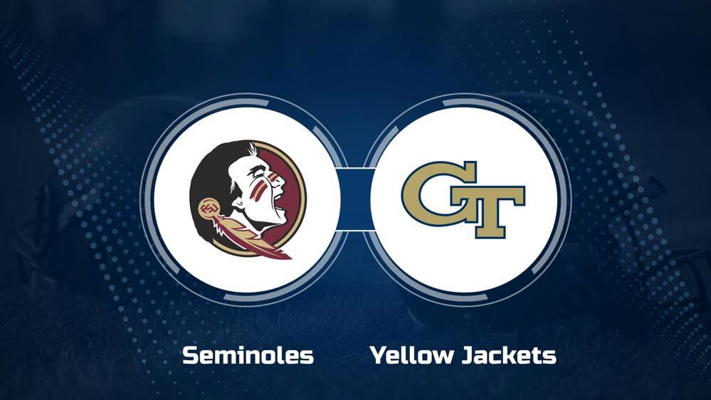 Where to Watch Florida State vs. Georgia Tech on TV or Streaming Live - August 24