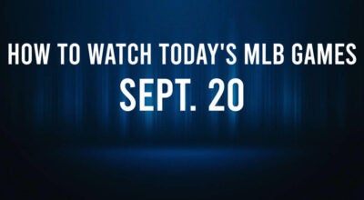 How to Watch MLB Baseball on Friday, Sept. 20: TV Channel, Live Streaming, Start Times