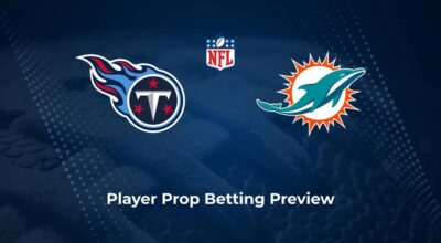 Titans vs. Dolphins Player Props & Odds – Week 4