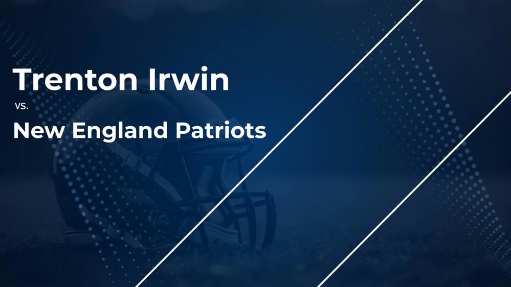 Trenton Irwin and the Bengals vs. the Patriots: Week 1 Stats, Matchup, Game Info