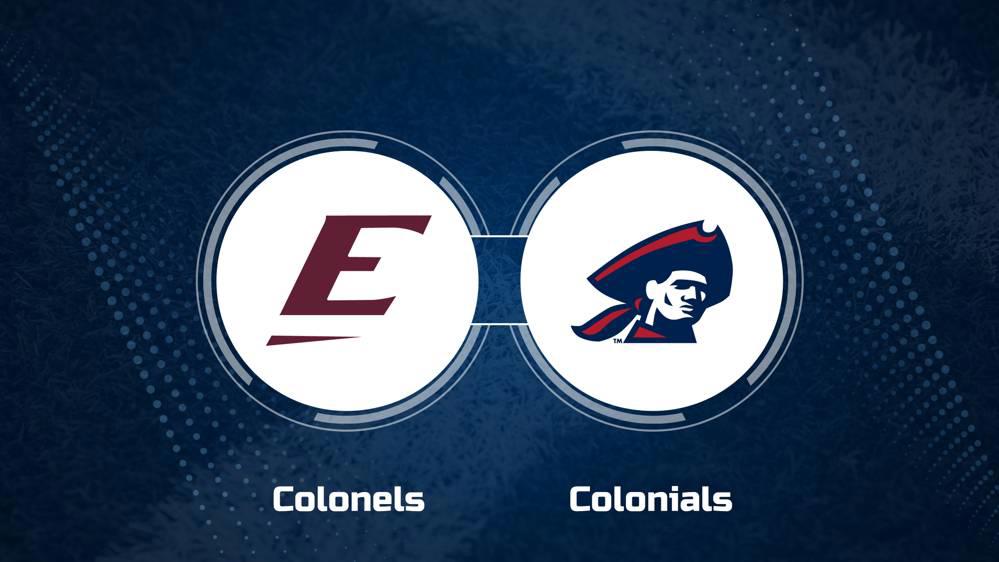 Where to Watch Eastern Kentucky vs. Robert Morris on TV or Streaming Live - Sept. 28