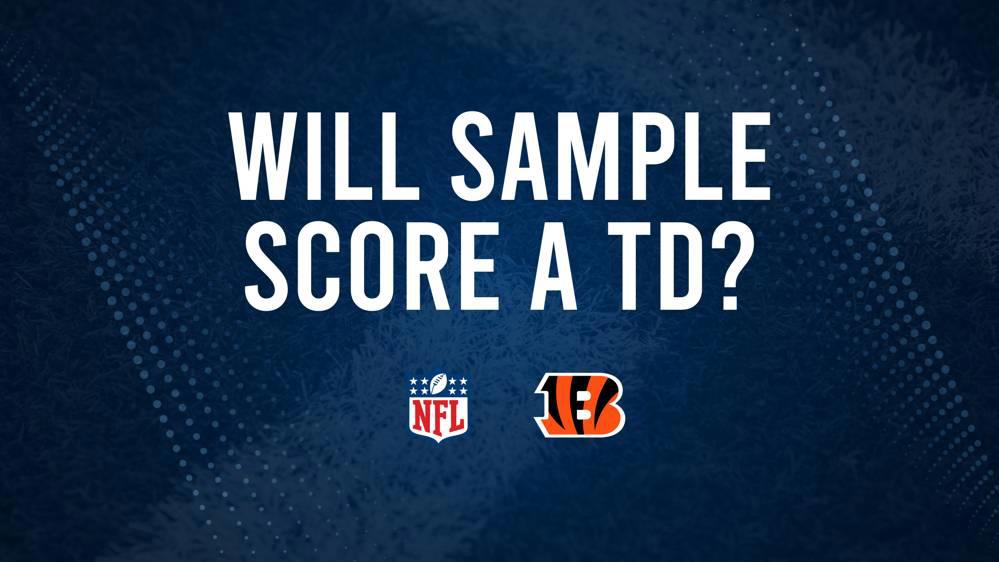 Will Drew Sample Score a Touchdown Against the Patriots in Week 1?