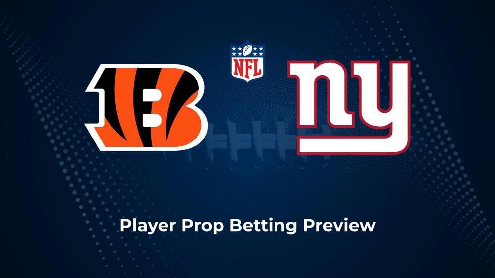 Bengals vs. Giants Player Props & Odds – Week 6