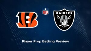 Bengals vs. Raiders Player Props & Odds – Week 9