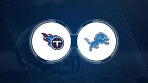 Best Bets, Odds for the Titans vs. Lions Game – Week 8