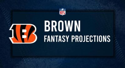 Chase Brown Fantasy Projections: Week 8 vs. the Eagles