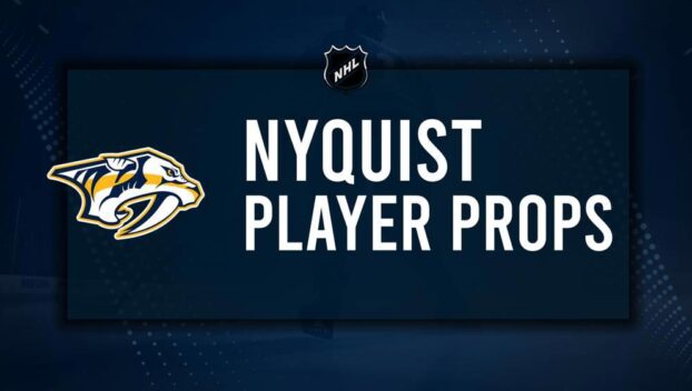 Gustav Nyquist Player Prop Bets for the Predators vs. Kraken Game - October 15