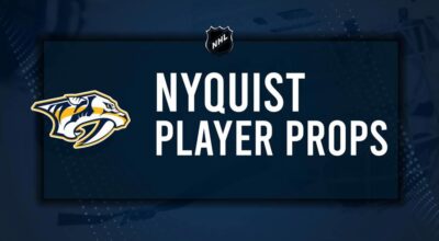 Gustav Nyquist Player Prop Bets for the Predators vs. Lightning Game - October 28