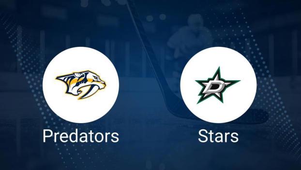 How to Pick the Stars vs. Predators Game with Odds, Spread, Betting Line and Stats – October 10