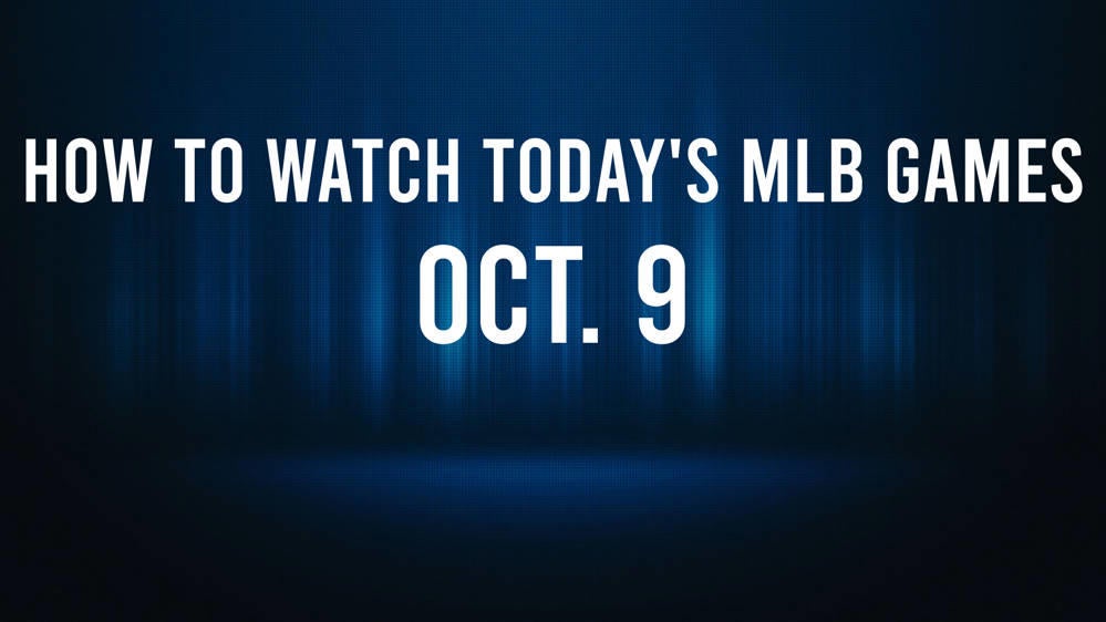 How to Watch the MLB Baseball Playoffs on Wednesday, Oct. 9: TV Channel, Live Streaming, Start Times