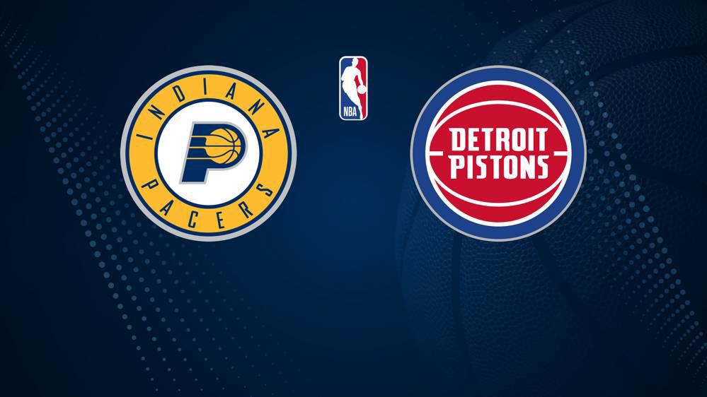 How to Watch the Pacers vs. Pistons Game: Streaming & TV Channel Info for October 23