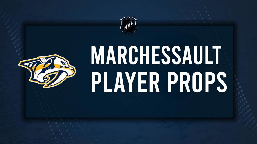 Jonathan Marchessault Player Prop Bets for the Predators vs. Bruins Game - October 22