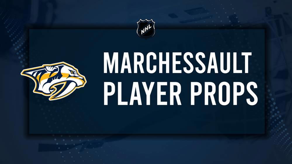 Jonathan Marchessault Player Prop Bets for the Predators vs. Oilers Game - October 31