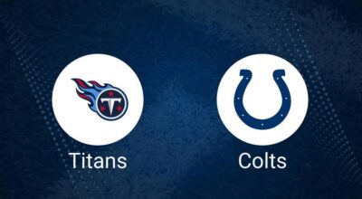 Titans vs. Colts: Odds, Moneyline, and Spread - Week 6