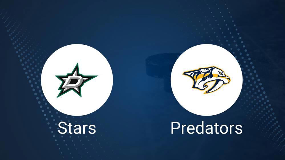 Where to Watch Dallas Stars vs. Nashville Predators on TV or Streaming Live - October 10