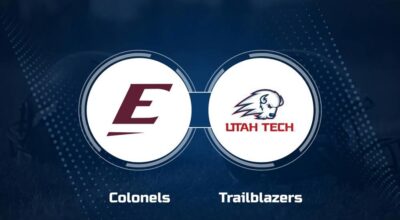 Where to Watch Eastern Kentucky vs. Utah Tech on TV or Streaming Live - Oct. 26