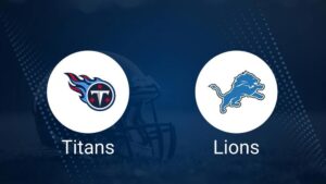 Where to Watch Titans vs. Lions on TV or Streaming Live - Oct. 27