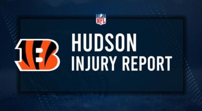 Will Tanner Hudson Play in Week 5? NFL Injury Status, News & Updates