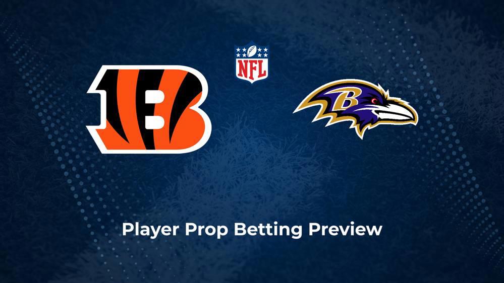 Bengals vs. Ravens Player Props & Odds – Week 10