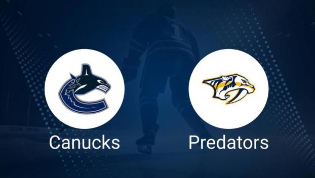 How to Pick the Canucks vs. Predators Game with Odds, Spread, Betting Line and Stats – November 17