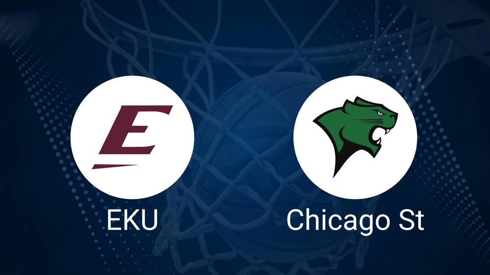 How to Watch Eastern Kentucky vs. Chicago State on TV or Live Stream - November 19