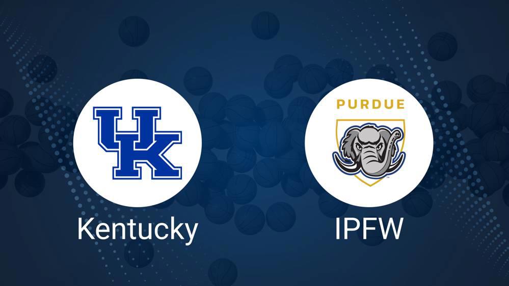 How to Watch Kentucky vs. Purdue Fort Wayne Women's Basketball on TV or Live Stream - November 18