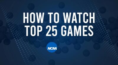 How to Watch Top 25 College Basketball Games - Thursday, November 28