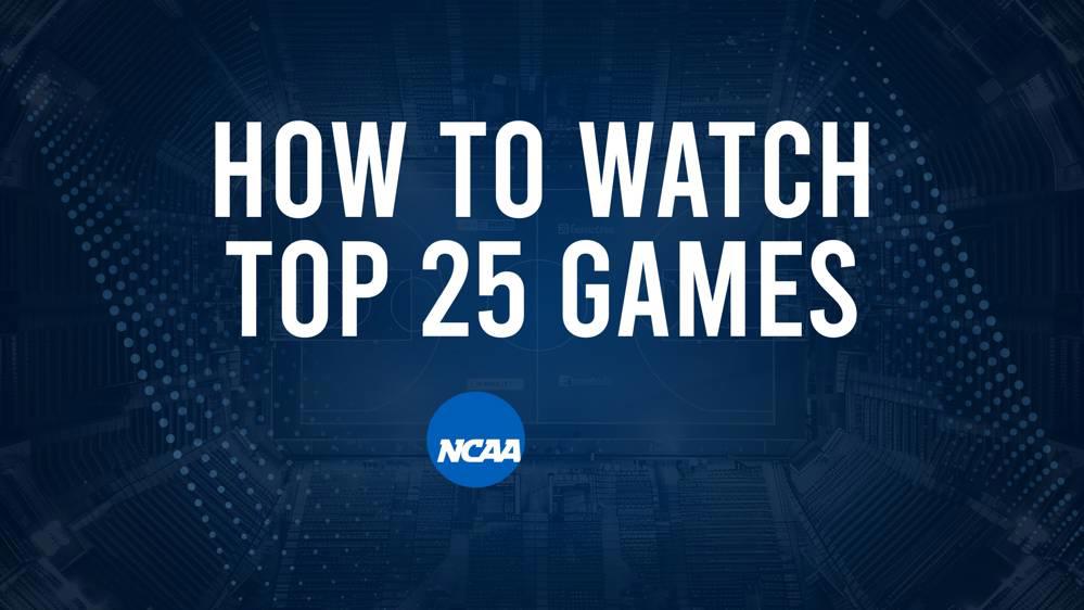 How to Watch Top 25 Women's College Basketball Games - Saturday, November 9