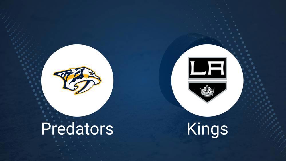 Predators vs. Kings Injury Report Today - November 4