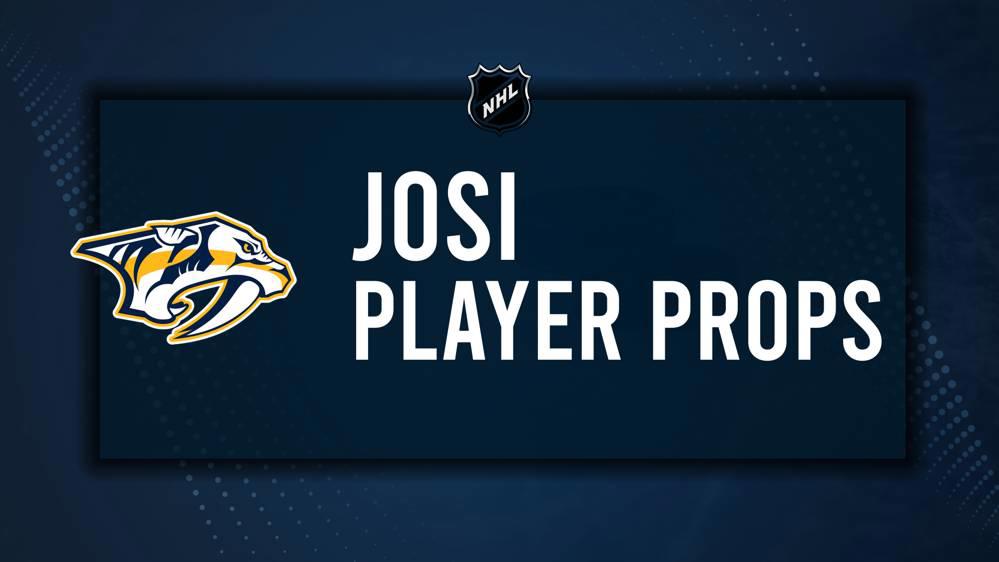 Roman Josi Player Prop Bets for the Predators vs. Wild Game - November 30