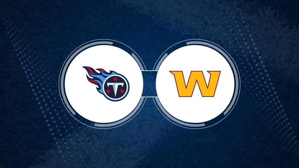 Titans vs. Commanders Same Game Parlay Picks – NFL Week 13