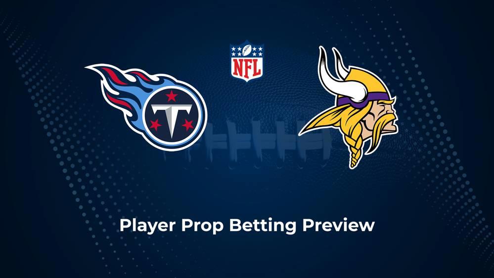 Titans vs. Vikings Player Props & Odds – Week 11