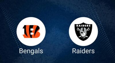 Where to Watch Bengals vs. Raiders on TV or Streaming Live - Nov. 3