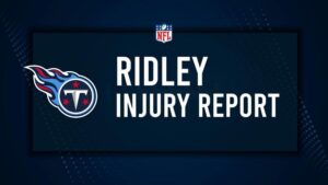 Will Calvin Ridley Play in Week 10? NFL Injury Status, News & Updates