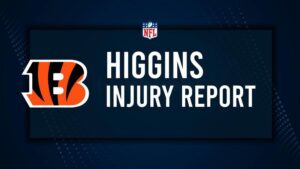 Will Tee Higgins Play in Week 10? NFL Injury Status, News & Updates