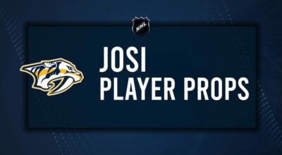 Roman Josi Player Prop Bets for the Predators vs. Blues Game - December 27