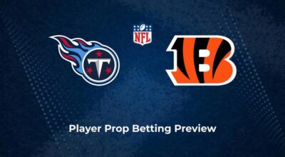 Titans vs. Bengals Player Props & Odds – Week 15