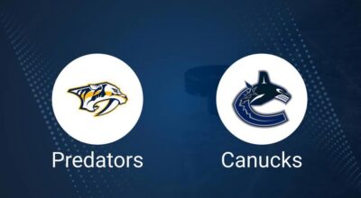 How to Pick the Predators vs. Canucks Game with Odds, Spread, Betting Line and Stats – January 3