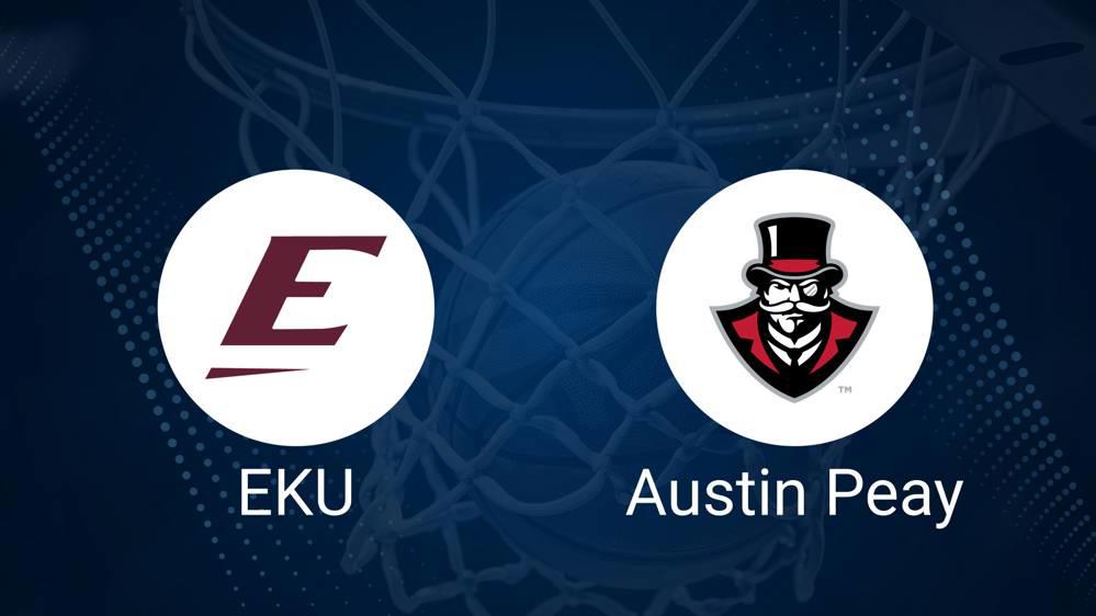 How to Watch Eastern Kentucky vs. Austin Peay on TV or Live Stream - January 16