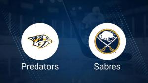 Predators vs. Sabres Injury Report Today - January 31
