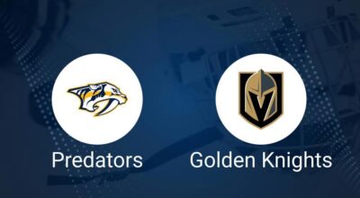 Where to Watch Nashville Predators vs. Vegas Golden Knights on TV or Streaming Live - January 14