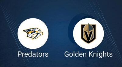 Where to Watch Vegas Golden Knights vs. Nashville Predators on TV or Streaming Live - January 14