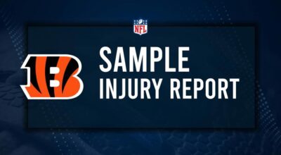 Will Drew Sample Play in Week 18? NFL Injury Status, News & Updates