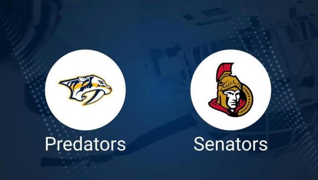 Predators vs. Senators Injury Report Today - February 3