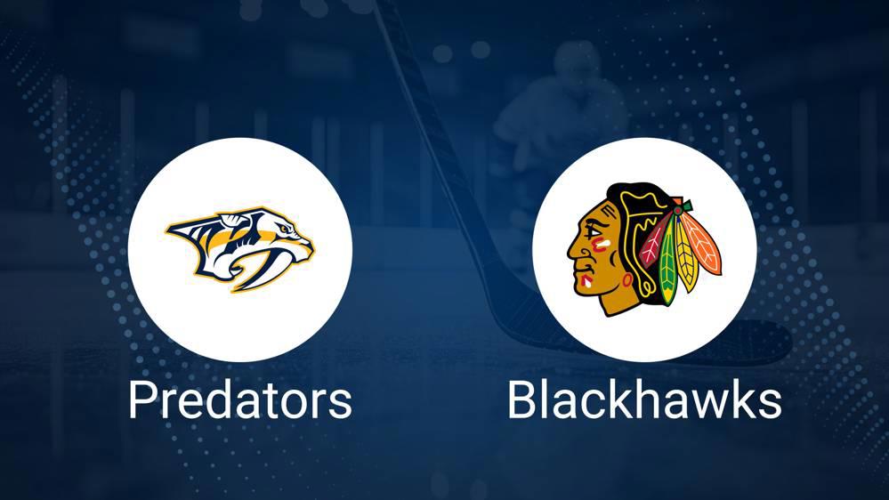 Where to Watch Nashville Predators vs. Chicago Blackhawks on TV or Streaming Live - February 7