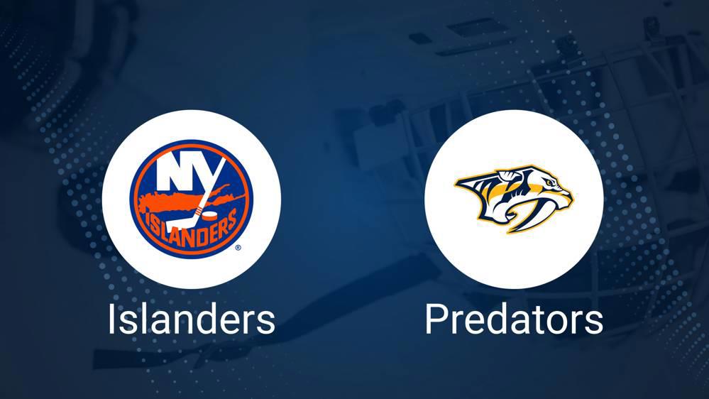 Where to Watch New York Islanders vs. Nashville Predators on TV or Streaming Live - March 1
